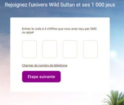 Validation de t&eacute;l&eacute;phone step