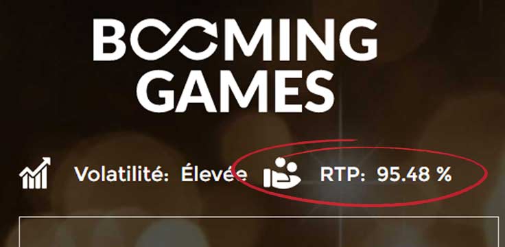 emplacement de la donn&eacute;es sur le RTP sur Unique Casino